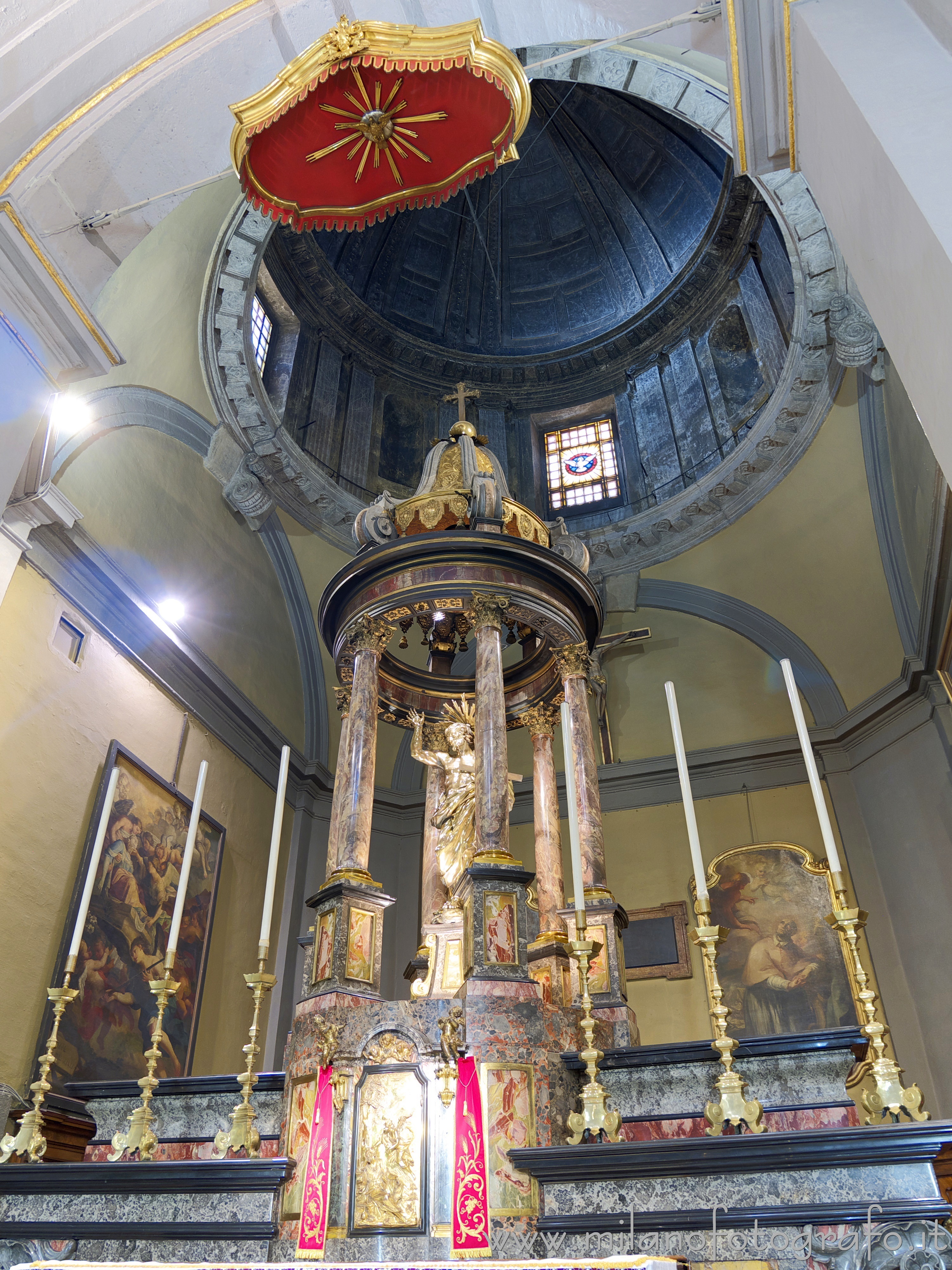 Milano - Altare del Civico Tempio di San Sebastiano